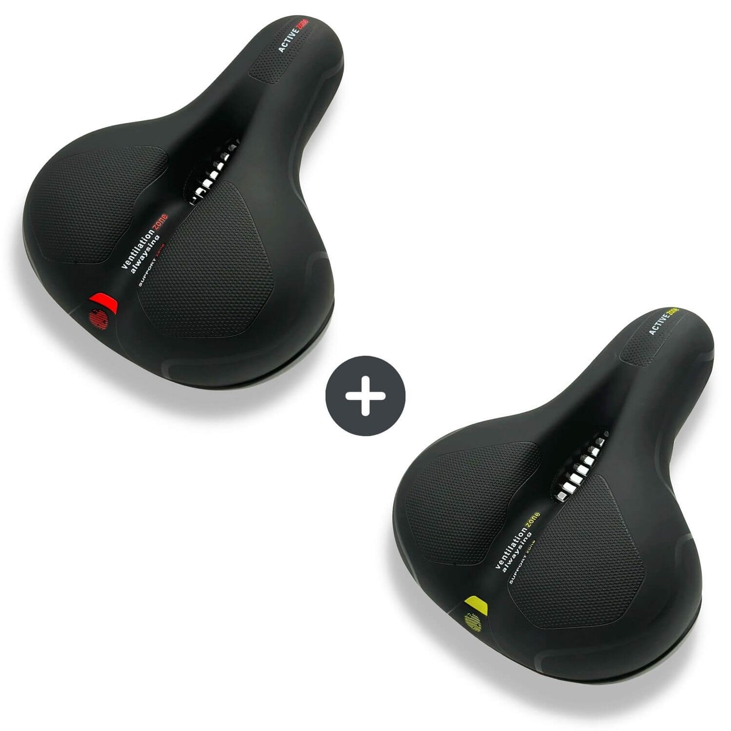 CloudComfort Pro Fahrradsattel - Vorderansicht