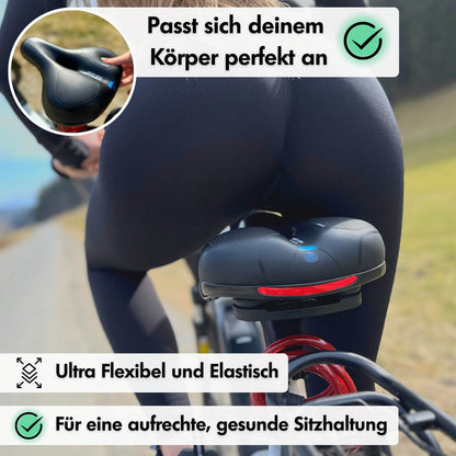 CloudComfort Pro Fahrradsattel - Seitenansicht