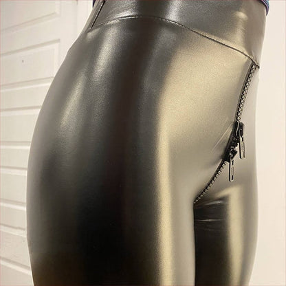 Damen-Lederhose – Warmes Winterdesign 6