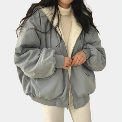 Damen Oversized Winterjacke mit Bequem & Warm – Bild 5 von 7