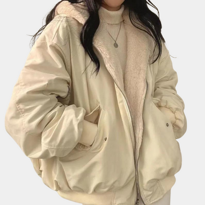 Damen Oversized Winterjacke mit Bequem & Warm – Bild 7 von 7