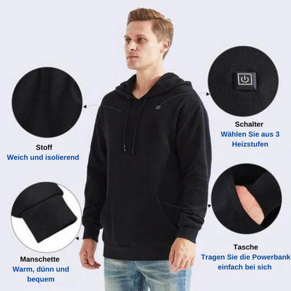 SmartHoodie Beheizter Unisex-Kapuzenpullover – Bild 2 von 9
