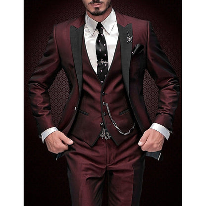 Dreiteiliges Herren-Leinen-Set – Bild 2 von 8