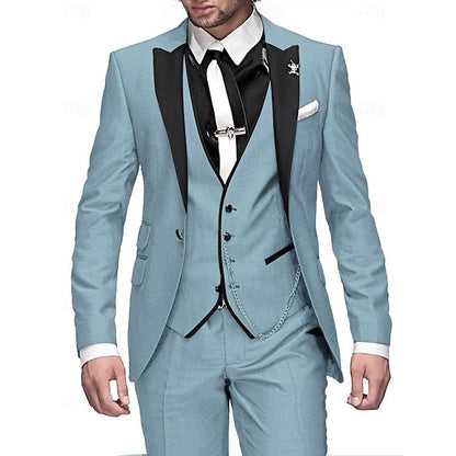 Dreiteiliges Herren-Leinen-Set – Bild 8 von 8