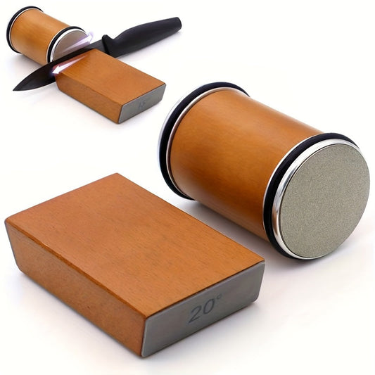Schleifstein-Set EdgeCraft DuoSharp| Diamantstein mit Magnet-Halterung| 15° & 20° Schleifwinkel| Holz & Metall – Bekleidungss
