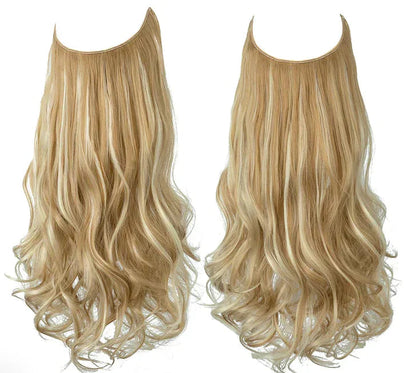Echthaar Extensions - Rückansicht