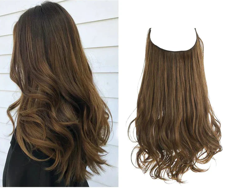 Echthaar Extensions - Anwendungsbeispiel