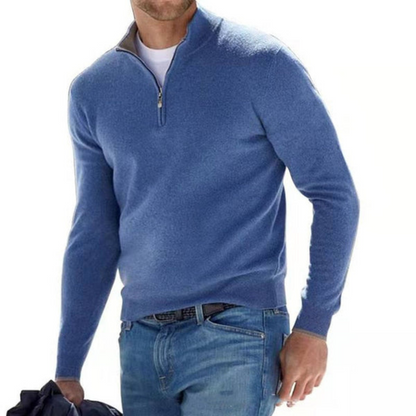 Merino V-Ausschnitt Herrenpullover – Bild 3 von 7