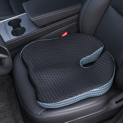 Ergonomisches Sitzkissen Triacomfort| Dreiecksform mit Memory-Foam| Atmungsaktiv & druckentlastend| Für Auto & Büro – Kissen