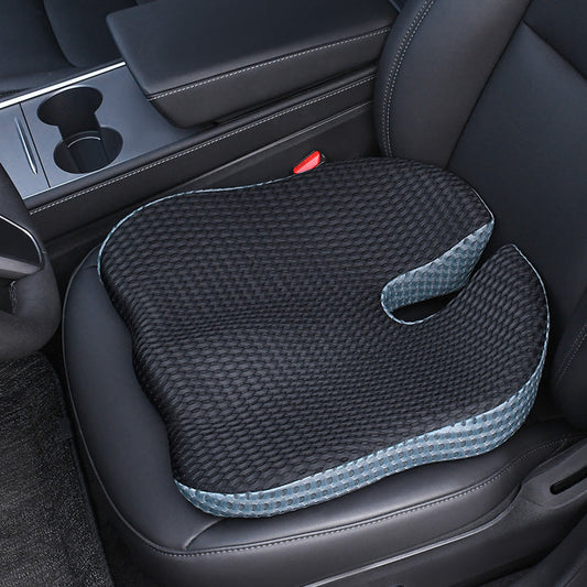 Ergonomisches Sitzkissen Triacomfort| Dreiecksform mit Memory-Foam| Atmungsaktiv & druckentlastend| Für Auto & Büro – Kissen
