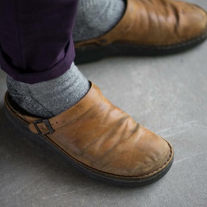 Orthopädische Herren mules – Bild 4 von 9