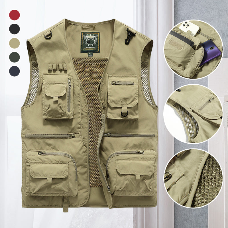 Multi Pocket Sommerweste – Bild 2 von 15