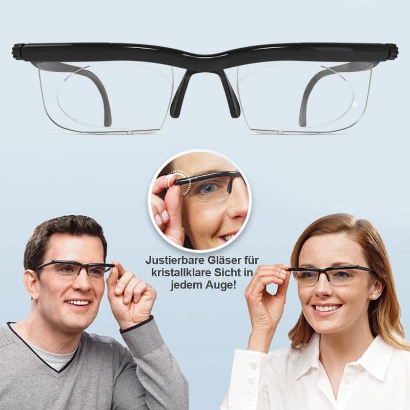 Fokussierbare Lesebrille Unisex – Einstellbare Zoom-Linse 3