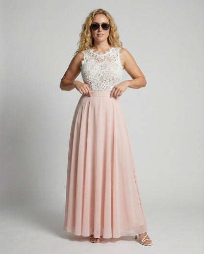 Elegantes Damen Sommerkleid aus Spitze für Sommer | Heidi-Mode – Damenkleid