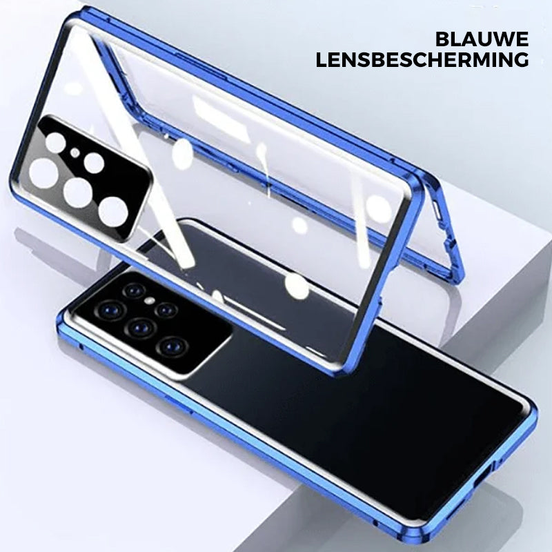 gehärtetes Glas Doppelseitige Handyhülle - Vorderansicht