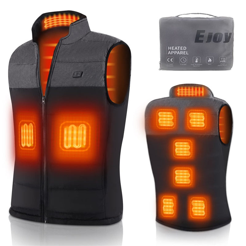 Graphen-Heizweste – USB-wiederaufladbare Heizzonen 10