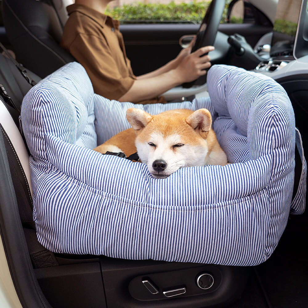 Großer Hundeautositz - Tragbares, Gemütliches Polster für Ausflüge – Bild 3 von 29