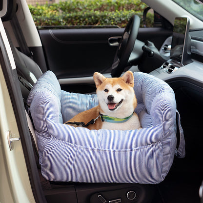 Großer Hundeautositz - Tragbares, Gemütliches Polster für Ausflüge – Bild 8 von 29