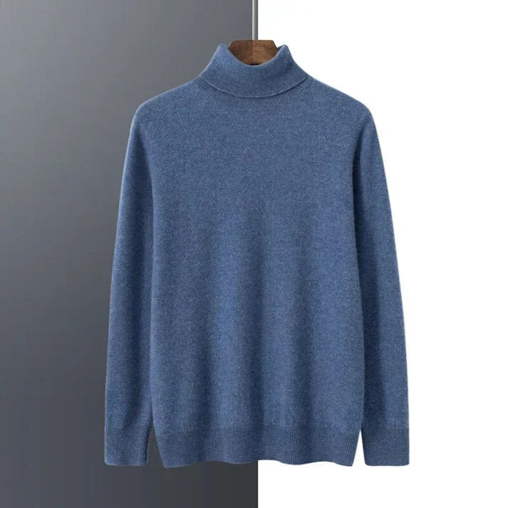 Herren Kaschmir-Rollkragenpullover - Weich & Elegant – Bild 2 von 9