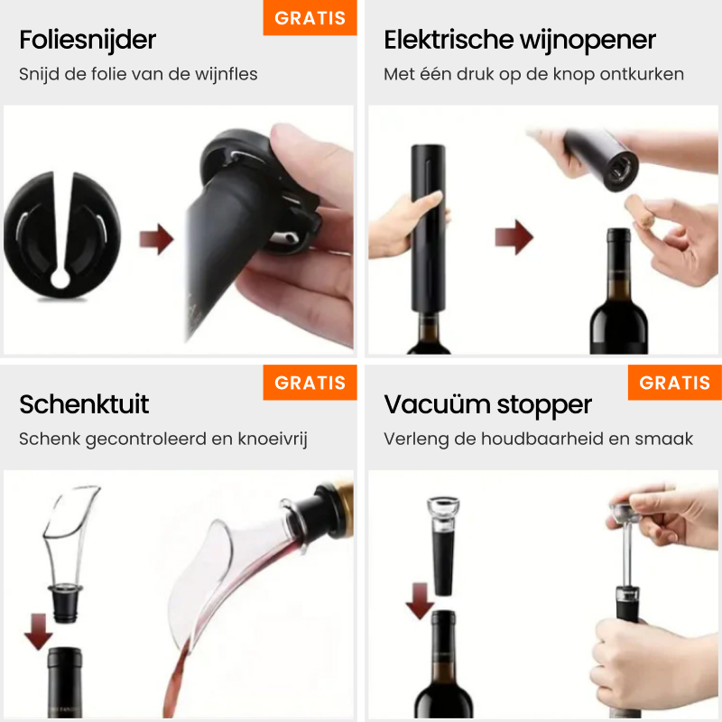 ElitePour- Elektrischer Weinöffner der Luxusklasse – Bild 4 von 4