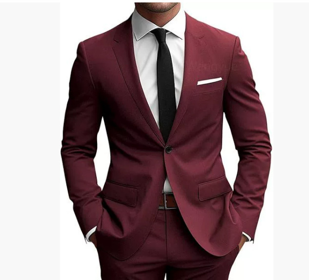 Elias | Eleganter Herren Frühjahrs Slim Fit Anzug – Anzug & Blazer