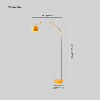 Aria Stehlampe Macaron Mehrfarbig Wohnzimmer/Schlafzimmer – Bild 3 von 15