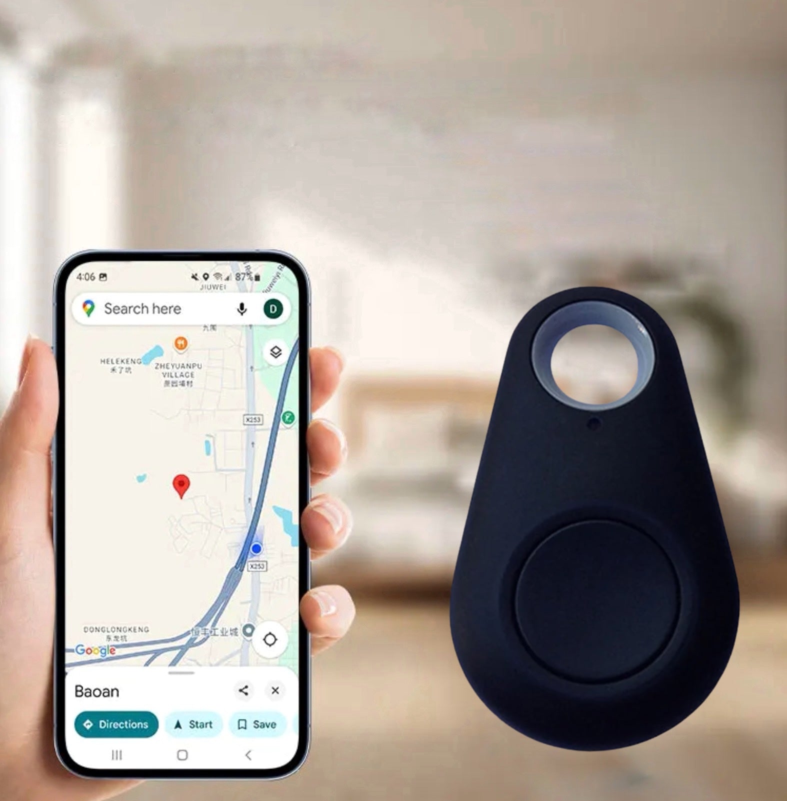 KidLocate | Mini GPS-Tracking-Gerät für Kinder mit Echtzeit-Ortung & SOS-Funktion – Sicherheitstechnik