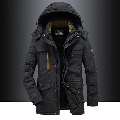 Lässige Wattierte Parka-Jacke - Produktansicht