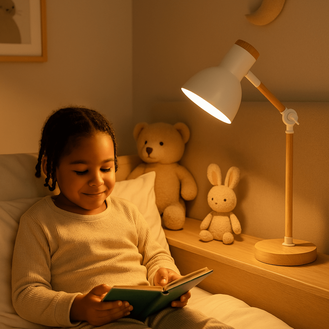 Luna – Skandinavische verstellbare Nachttischlampe