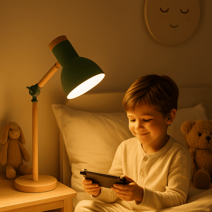 Luna – Skandinavische verstellbare Nachttischlampe