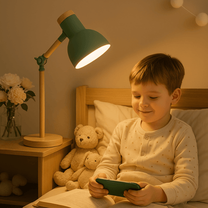 Luna – Skandinavische verstellbare Nachttischlampe