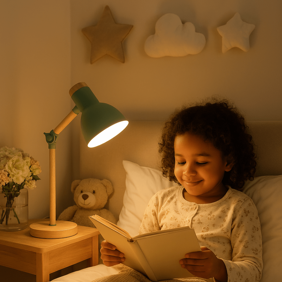 Luna – Skandinavische verstellbare Nachttischlampe
