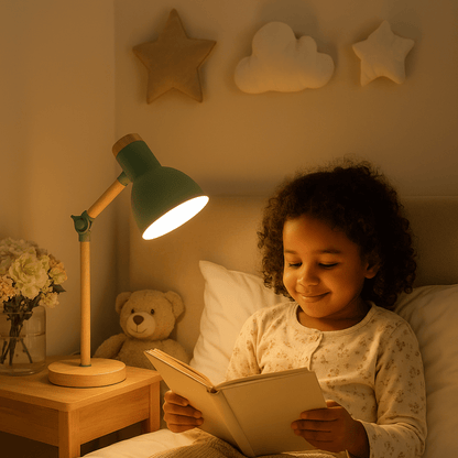 Luna – Skandinavische verstellbare Nachttischlampe