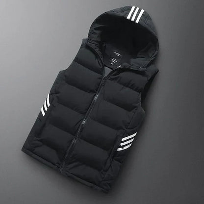 Luxus Herrenweste für Winter - Wärmende Herrenjacke – Bild 3 von 3