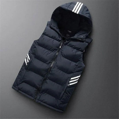 Luxus Herrenweste für Winter - Wärmende Herrenjacke – Bild 2 von 3