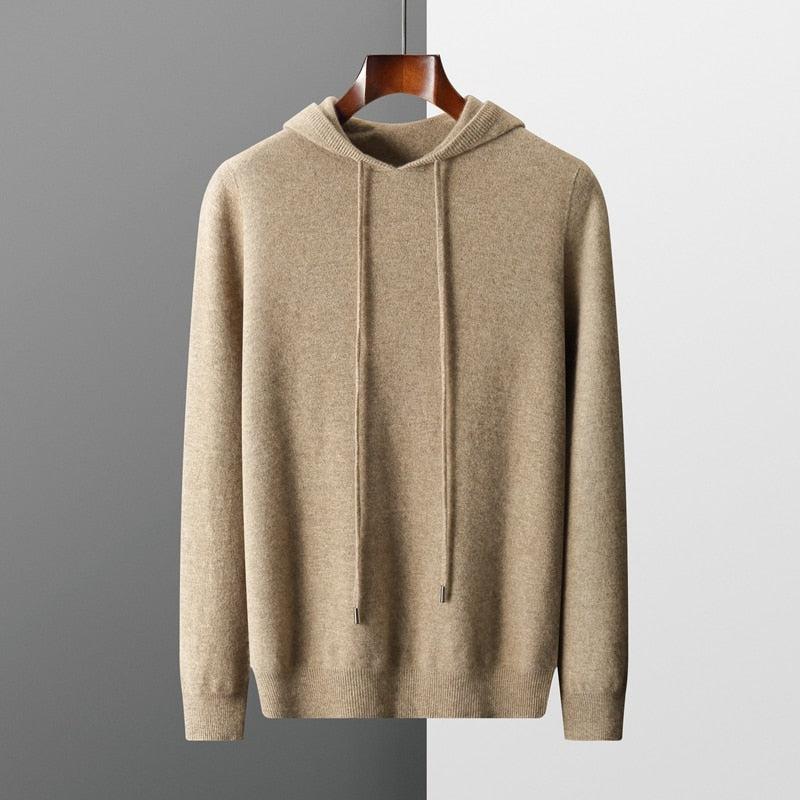 Merino-Wollhoodie - Detailansicht
