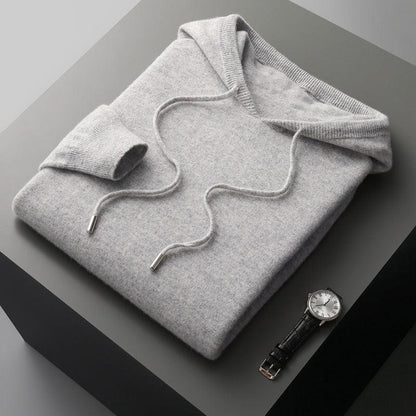 Merino-Wollhoodie - Nahaufnahme
