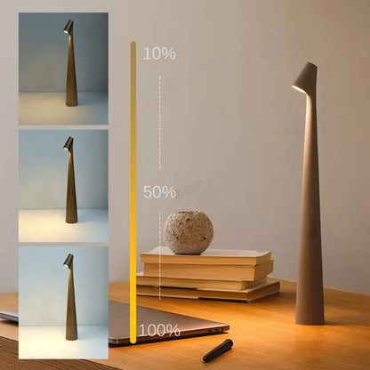 Metalglo – Moderne elegante Tischlampe