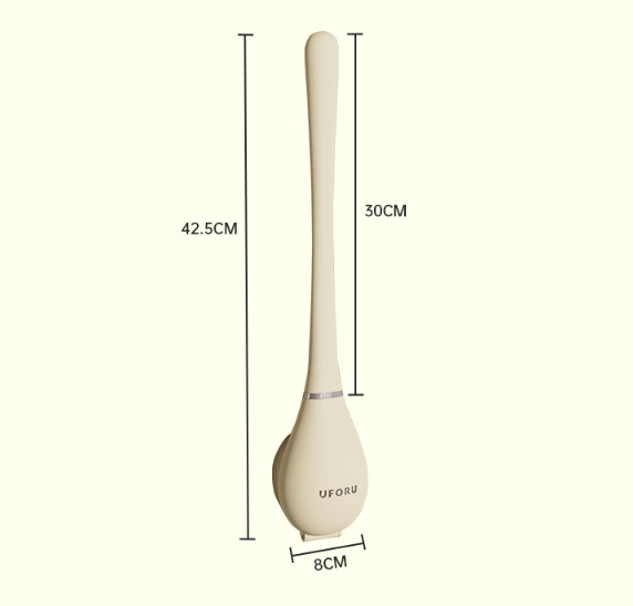 Moderne flexible Silikon-Toilettenbürste - Farbvariante