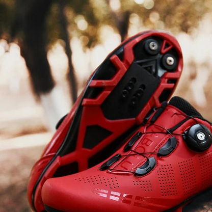 Orthopädische Fahrradschuhe - Vorderansicht