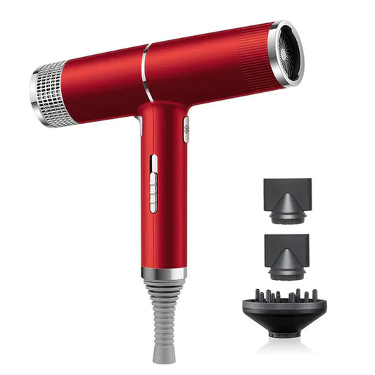Hairvolt Ultraleichter Profi-Haartrockner| Hochgeschwindigkeitsmotor 110.000 U/min| Anionentechnologie & 3 Stufen – Haushalts