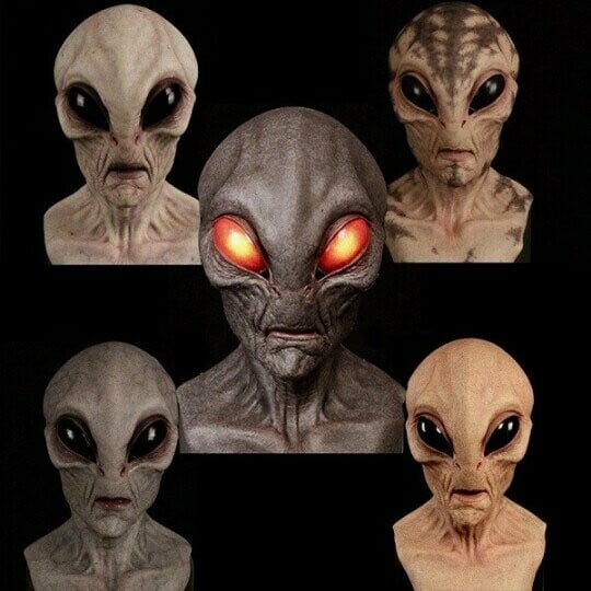 Alien Maske – Pelanva – Ansicht 3