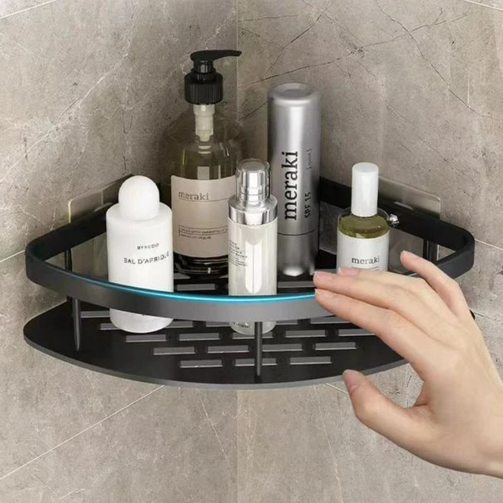 AquaWave – Modernes Duschregal ohne Bohren für optimalen Stauraum