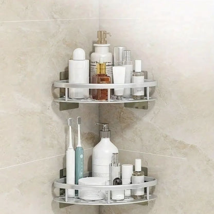 AquaWave – Modernes Duschregal ohne Bohren für optimalen Stauraum