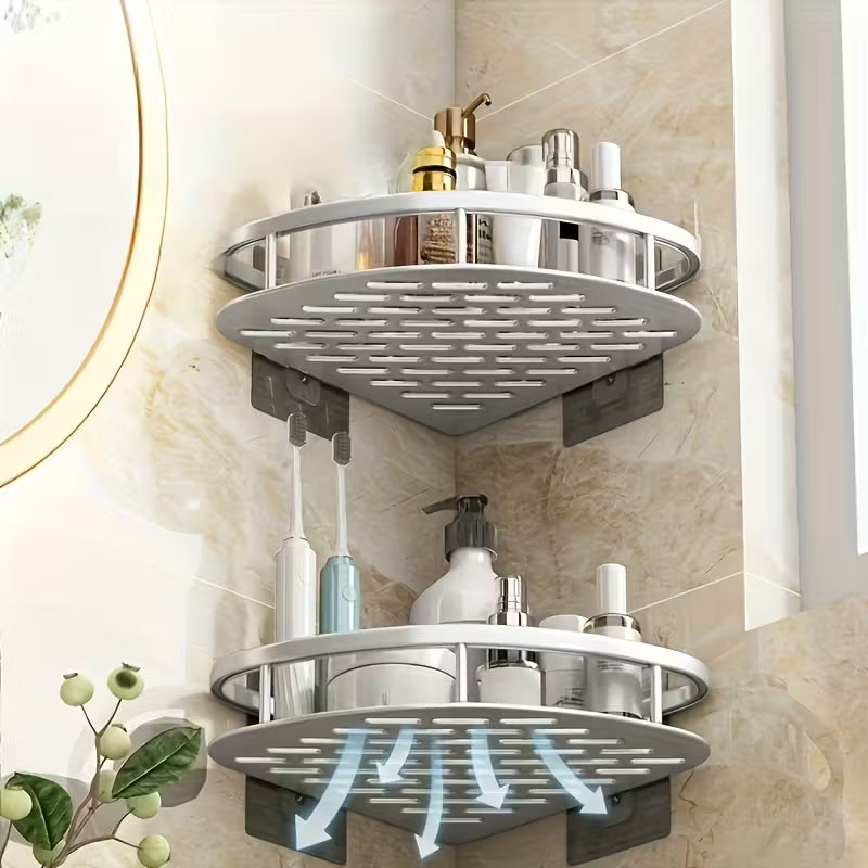 AquaWave – Modernes Duschregal ohne Bohren für optimalen Stauraum