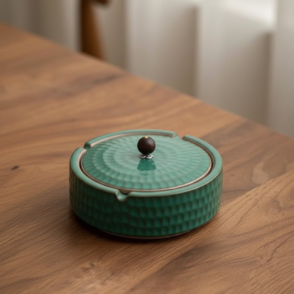 Aschenbecher mit Deckel – Pelanva