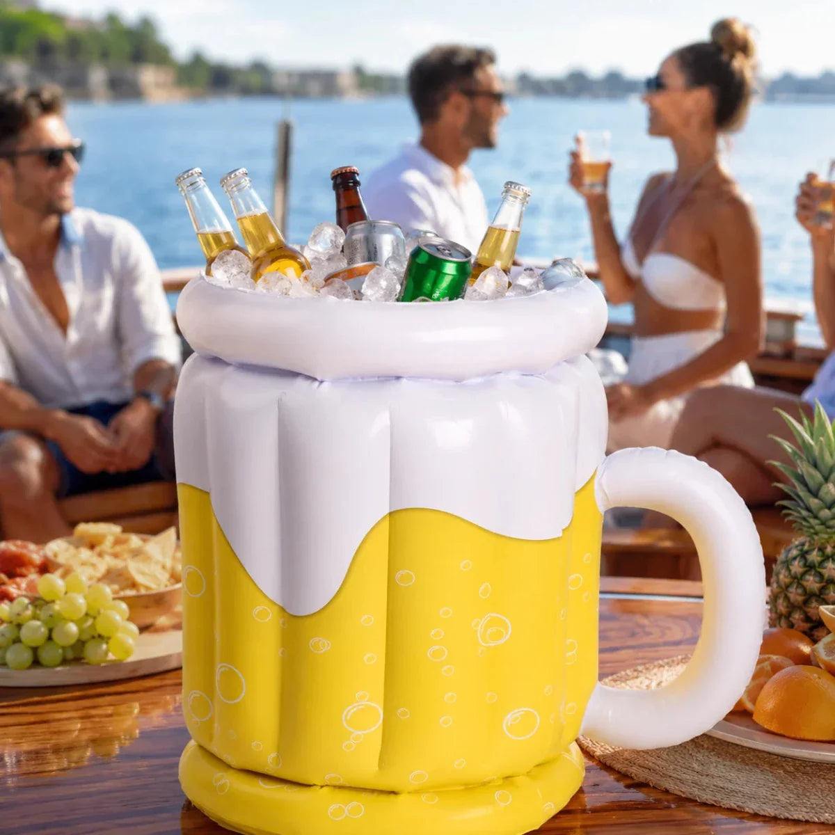 Aufblasbarer Bierkrug-Eiskübel für gekühlte Getränke auf jeder Feier – Pelanva – Ansicht 1