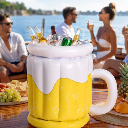 Aufblasbarer Bierkrug-Eiskübel für gekühlte Getränke auf jeder Feier – Pelanva – Ansicht 1