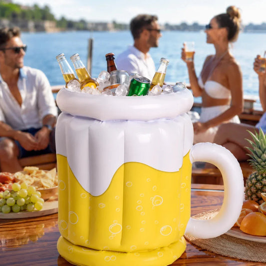 Aufblasbarer Bierkrug-Eiskübel für gekühlte Getränke auf jeder Feier – Pelanva – Ansicht 1