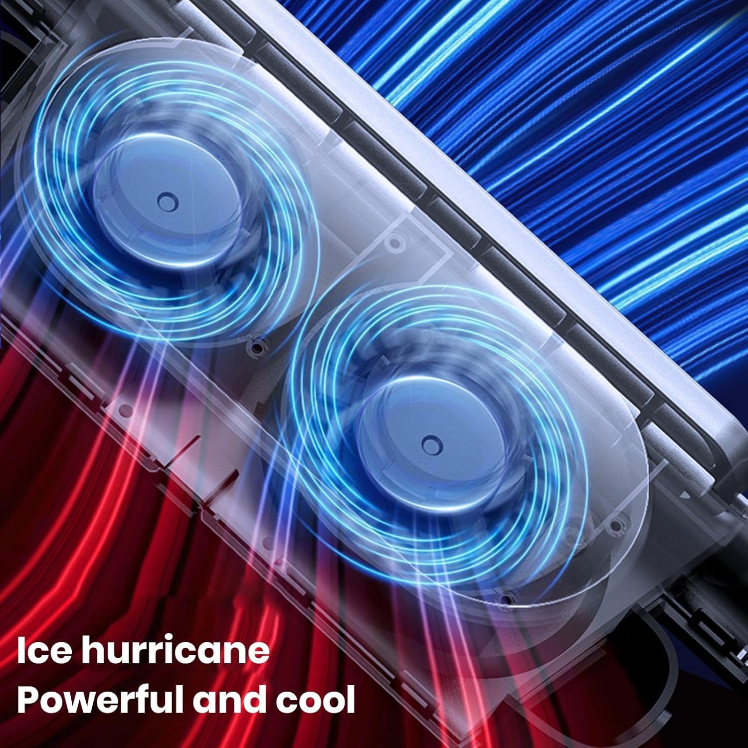 USB-Autoventilator mit 3 Geschwindigkeiten und Kopfstützenhalter – Pelanva – Ansicht 3